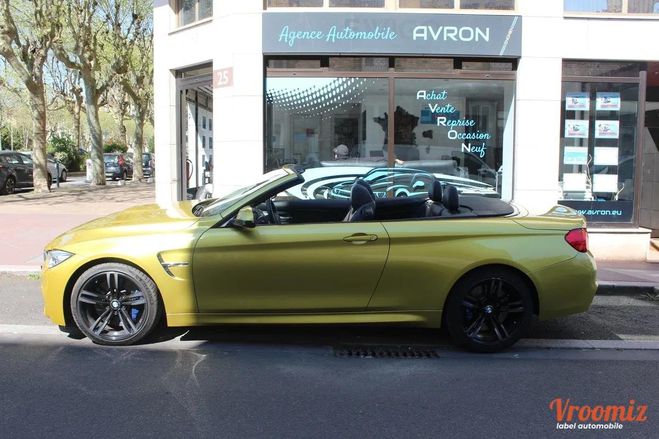 BMW M4 Cabriolet (F83) 431 M DKG7 (Historique c Jaune de 2015