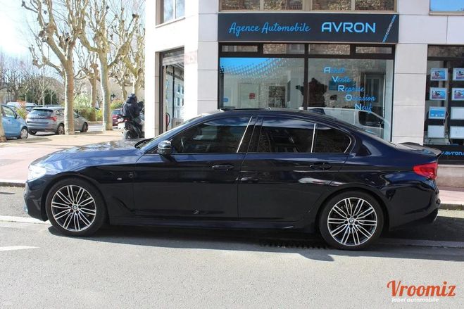 BMW Serie 5 (G30) 520DA 190 XDRIVE M SPORT Noir de 2018