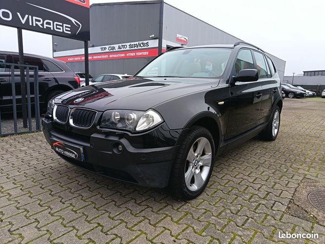 BMW X3 3.0i 231ch Luxe BVA GARANTIE 12M 194000  Noir de 2003