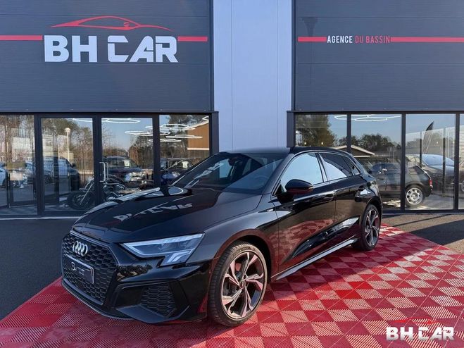 Cliquer pour voir la photo suivante Audi A3 Sportback 35 1.5 TFSI 150 S-LINE / CARPL Noir de 2023