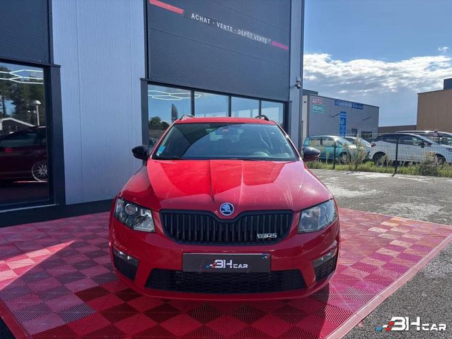 Skoda Octavia COMBI 2.0 TDI 180 RS 4X2 Rouge de 2014