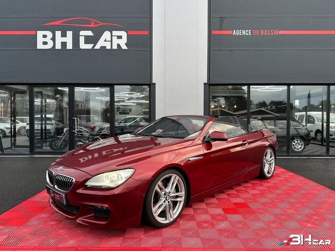 BMW Serie 6 CABRIOLET 4.4 650 I 405 INDIVIDUAL BVA Rouge de 2011