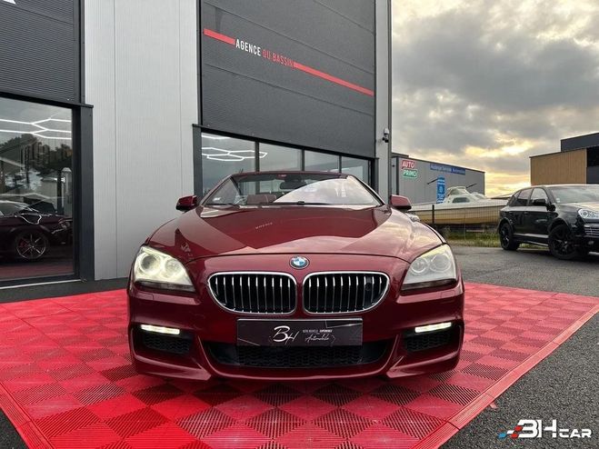 BMW Serie 6 CABRIOLET 4.4 650 I 405 INDIVIDUAL BVA Rouge de 2011