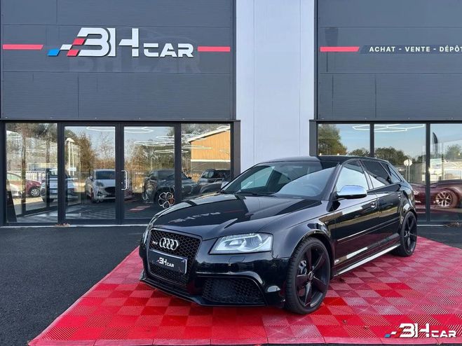 Audi RS3 SPORTBACK 2.5 TFSI 340 PACK QUATTRO S-TR Noir de 2012