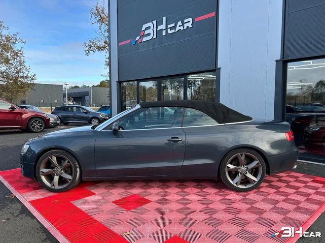 Audi A5 CABRIOLET 3.0 TDI 240 S-LINE QUATTRO S-T Gris de 2009