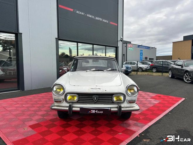Peugeot 404 CABRIOLET Blanc de 1967