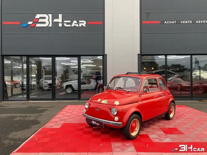 Fiat 500 F Rouge de 1968