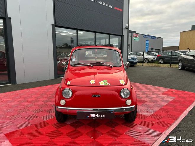 Fiat 500 F Rouge de 1968