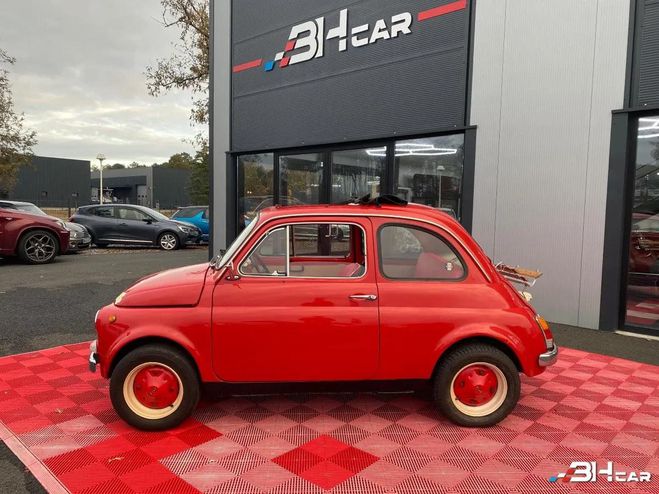 Fiat 500 F Rouge de 1968