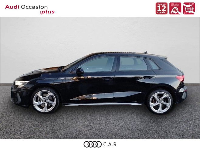 Audi A3 Sportback 40 TFSIe 204 S tronic 6 S Line Noir de 2020