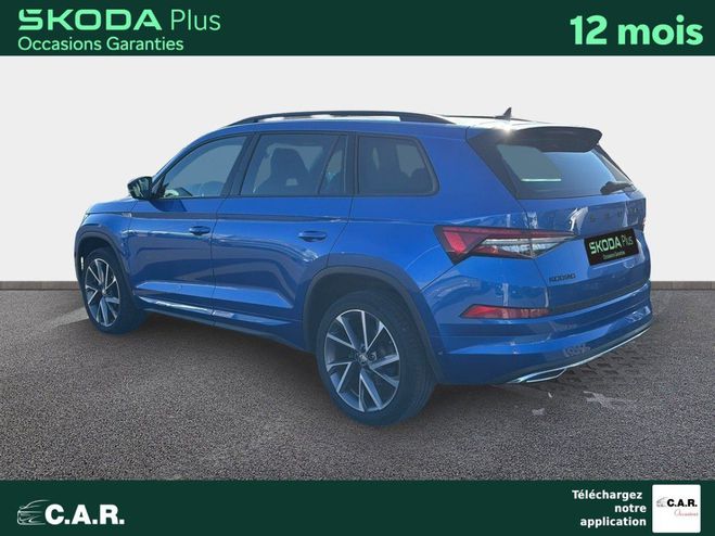 Skoda Kodiaq 2.0 TDI 150 SCR DSG7 7pl Sportline Bleu de 2023