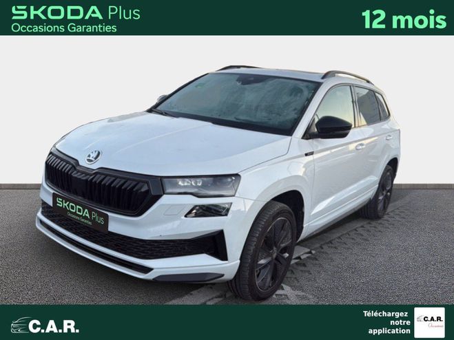 Skoda Karoq 1.5 TSI Evo 2 150 ch ACT DSG7 Sportline Blanc de 2025