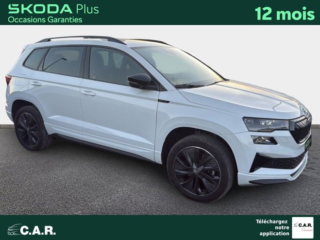 Skoda Karoq 1.5 TSI Evo 2 150 ch ACT DSG7 Sportline Blanc de 2025