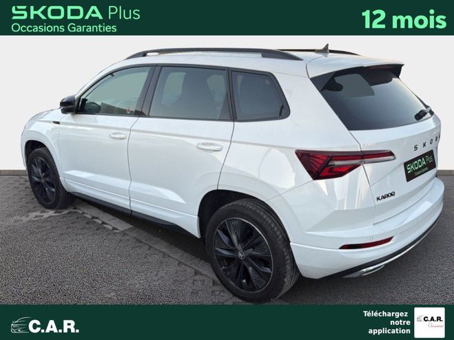 Skoda Karoq 1.5 TSI Evo 2 150 ch ACT DSG7 Sportline Blanc de 2025