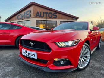  Voir d&eacute;tails -Ford Mustang v8 5.0 fastback rouge pack premium boite &agrave; Rixheim (68)