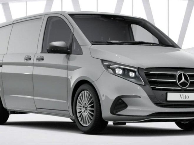 Cliquer pour voir la photo suivante Mercedes Vito FOURGON 116 CDI LONG SELECT 9G-TRONIC Gris Clair de 2025