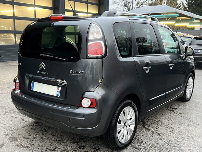 Citroen C3 Picasso PHASE 2 EXCLUSIVE 1.6 VTI 120 Cv 1ERE MA Gris Fonc� de 2013