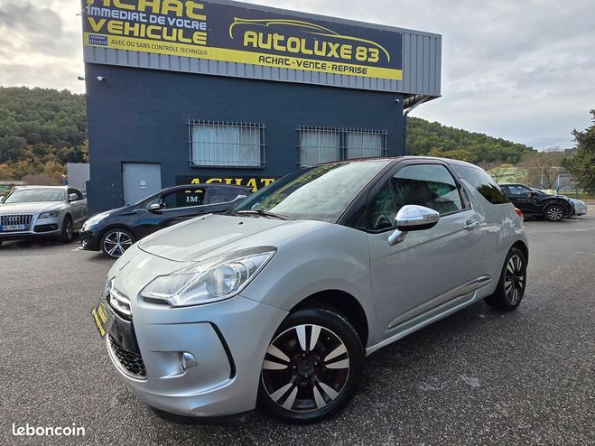 Cliquer pour voir la photo suivante Citroen DS3 hdi 90 cv cuir chauffants garantie Gris de 2012