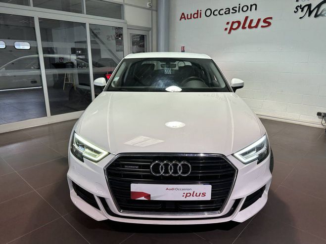 Audi A3 BERLINE 2.0 TFSI 190 S tronic 7 Quattro  Blanc de 2016