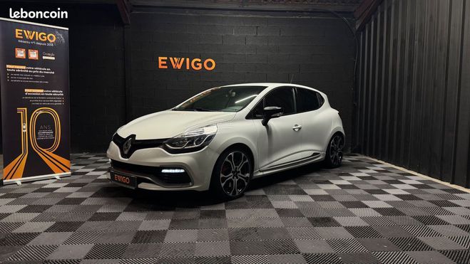 Renault Clio RS 1.6 220 edc bva trophy Blanc de 2016