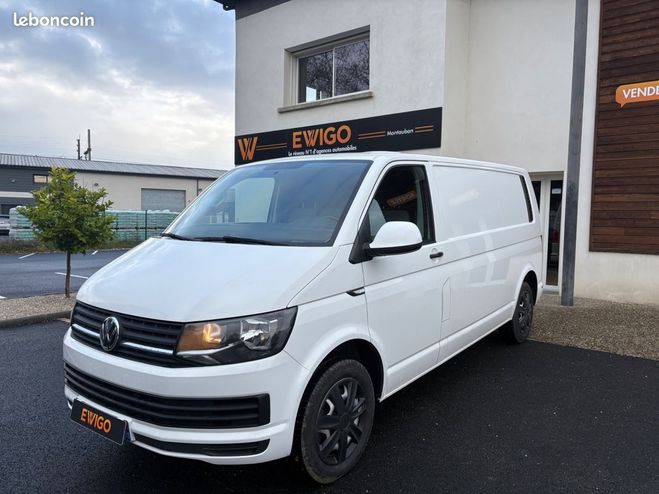 Volkswagen Transporter fourgon 2.0 tdi 205 l2h1 confort   attel Blanc de 2016