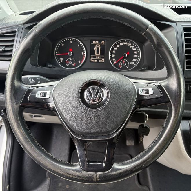 Volkswagen Transporter fourgon 2.0 tdi 205 l2h1 confort   attel Blanc de 2016
