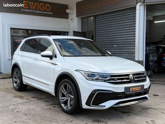 Volkswagen Tiguan ii (2) 1.4 ehybrid 245 r-line dsg6   hay Blanc de 2022