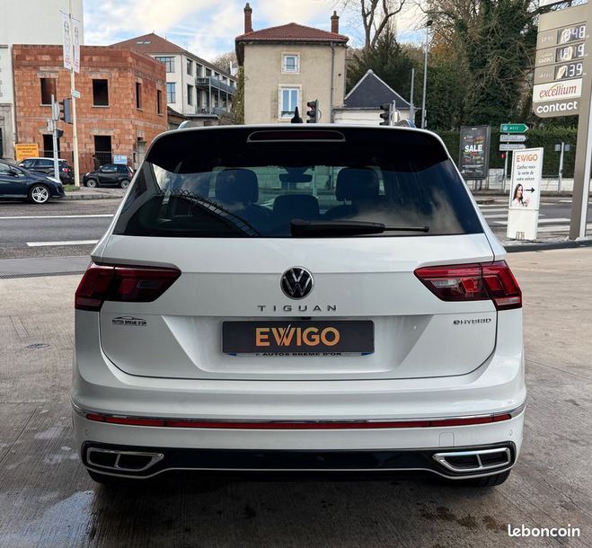 Volkswagen Tiguan ii (2) 1.4 ehybrid 245 r-line dsg6   hay Blanc de 2022