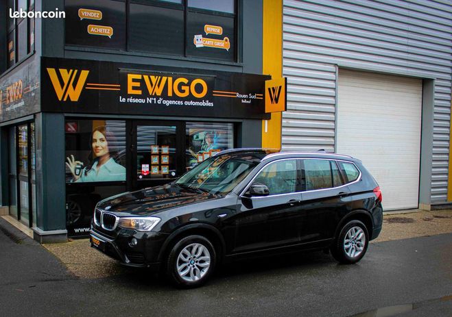 BMW X3 1.8 d 150 ch lounge sdrive Noir de 2015