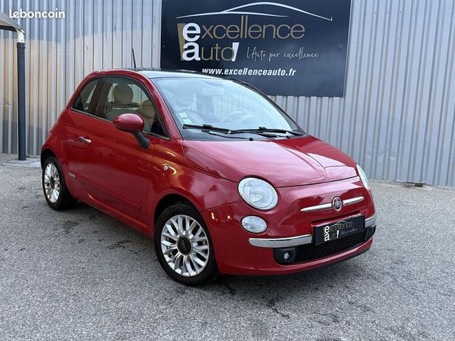 Fiat 500 1.2 8V 69CH LOUNGE Blanc de 2015
