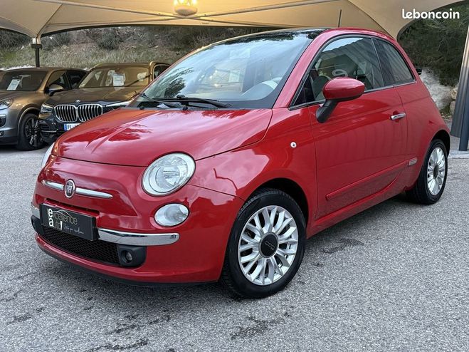 Fiat 500 1.2 8V 69CH LOUNGE Blanc de 2015