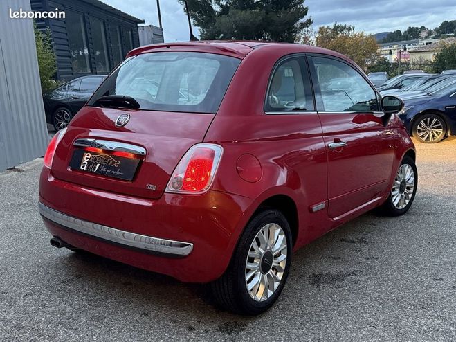 Fiat 500 1.2 8V 69CH LOUNGE Blanc de 2015