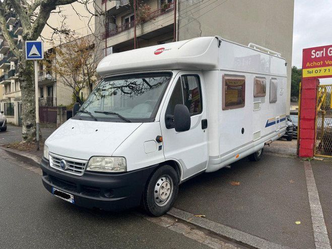 Cliquer pour voir la photo suivante Fiat Ducato CAMPINGCAR Burstner T605 2.8 jtd 130 Blanc de 2003