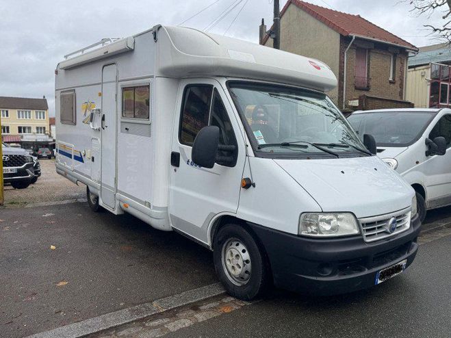Fiat Ducato CAMPINGCAR Burstner T605 2.8 jtd 130 Blanc de 2003