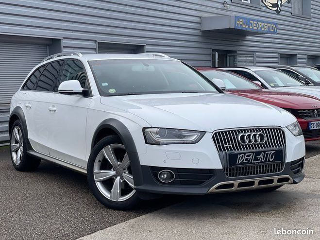 Audi A4 Allroad 2.0 TDI 177ch Ambition Luxe Quattro S Tr Blanc de 2012