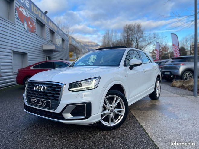 Audi Q2 35 TFSI 150 S Line Tronic 7 Toit Panoram Blanc de 2020