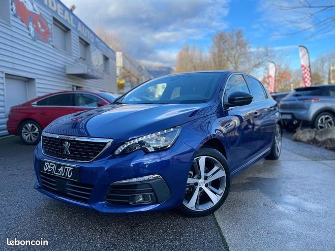 Peugeot 308 1.2 130ch E6.3 S&S GT Line EAT8 Toit Pan Bleu de 2019
