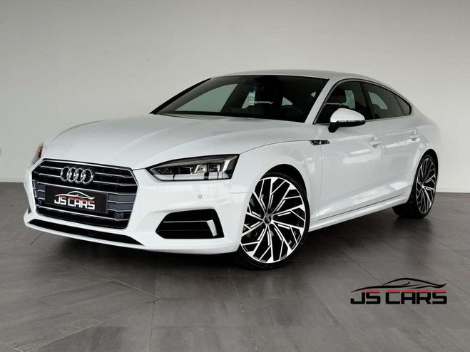 Audi A5 Sportback 1.4TFSI FULL S-LINE-GPS-JANTES Blanc M�tallis� de 
