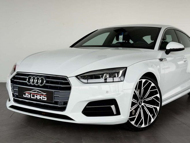 Audi A5 Sportback 1.4TFSI FULL S-LINE-GPS-JANTES Blanc M�tallis� de 