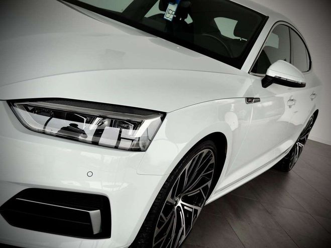 Audi A5 Sportback 1.4TFSI FULL S-LINE-GPS-JANTES Blanc M�tallis� de 