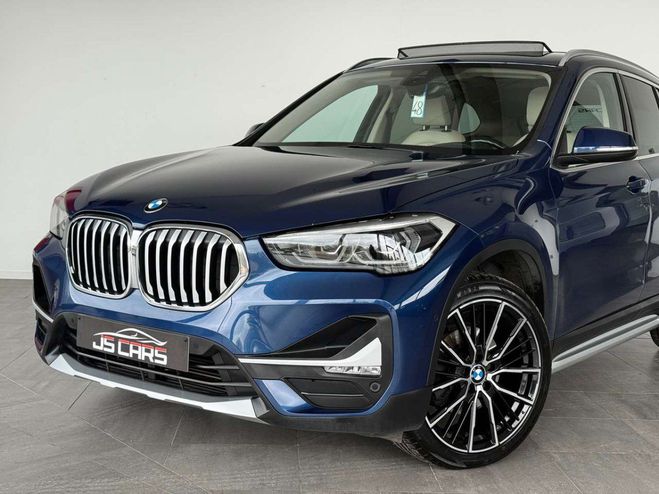BMW X1 1.5iA SPORT-1ERPRO-GPS-T.O-CUIR-CAMERA-P Bleu M�tallis� de 