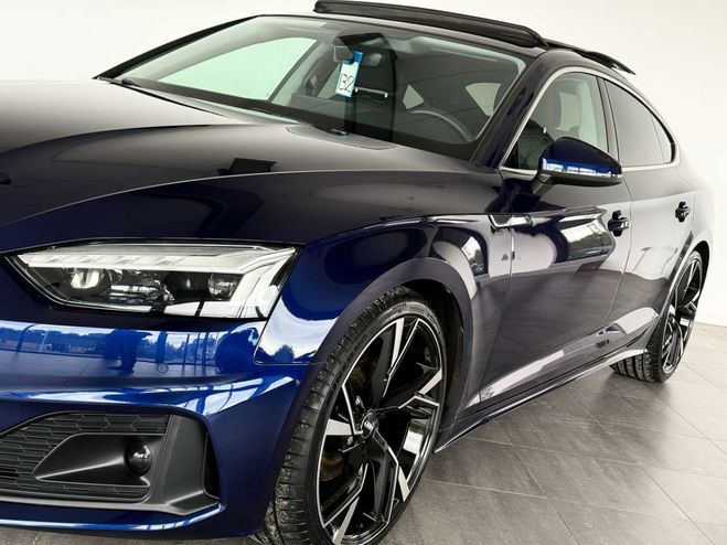 Audi A5 SPORTBACK2.0TDi-1ERPRO-COCKPIT-T.O-CUIR- Bleu M�tallis� de 