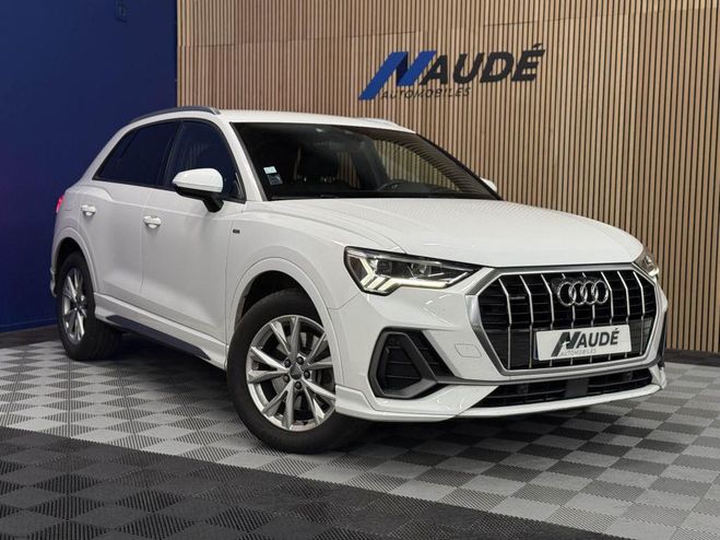 Audi Q3 Quattro 2.0 40 TDI 190 S-tronic7 S-Line  BLANC de 2019