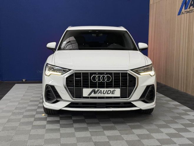Audi Q3 Quattro 2.0 40 TDI 190 S-tronic7 S-Line  BLANC de 2019
