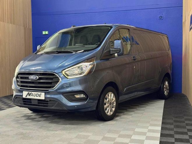 Ford Transit CUSTOM L2H1 2.0 170 CH BVA TREND - TVA R BLEU de 2020