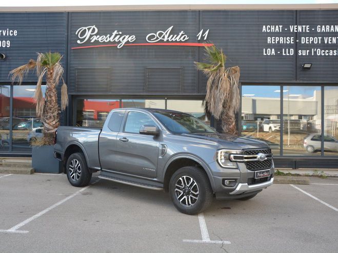 Ford Ranger Super Cabine Limited 4WD 2.0 Ecoblue BVA Gris de 2023