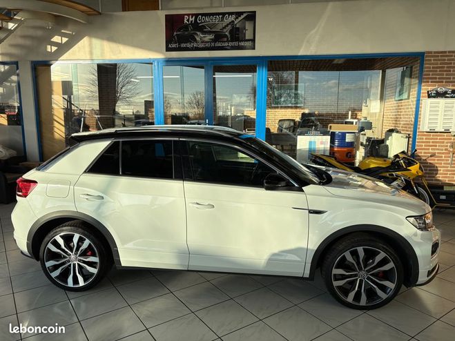 Volkswagen T Roc T R LINE 2.0 TSI 190CH 4MOTIONS DSG GPS- Blanc de 2019