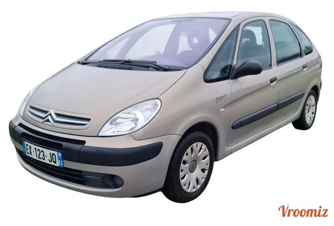 Citroen Xsara Picasso 1.6i 110ch (7 cv) 16V - BVM5 - 5 Beige de 2007
