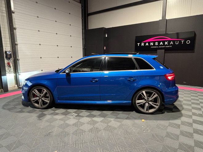 Audi RS3 SPORTBACK 2.5 TFSI 400 S tronic 7 Quattr Bleu de 2017