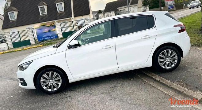 Peugeot 308 Allure Pack 1.2 Pt 130CV BVA8 7917HT ENT Blanc de 2020